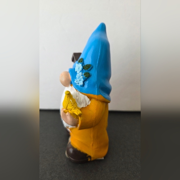 Gnome Figurine 5" Whimsical Forest Home Garden Kitchen Decor - Picture 2 of 10